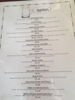 The Mason Jar menu