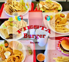 Fiesta Burger food