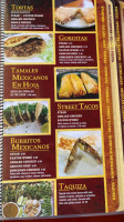 Mecates Mexican Grill menu