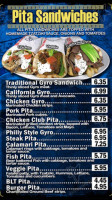 The Fat Greek menu