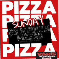 Van's Pizza And More food
