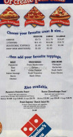 Lione's Pizza menu