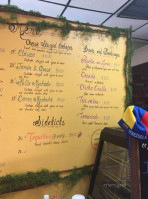 Juana's menu