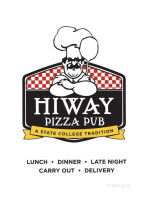 Hiway Pizza Pub West menu