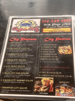 Cajun City menu
