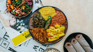 Azla Ethiopian Eatery food