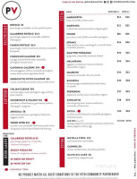 Pizzeria Vetri Square Pie menu