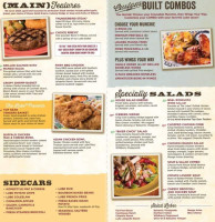 Shady Bend Cafe menu
