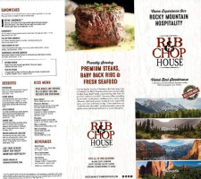 Wyoming's Rib Chop House menu