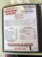 Cherry Cafe menu