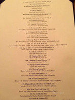 Angelina's Italian Bistro menu