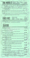 Thai Spice Kitchen menu