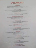 Philadelphia Sandwich Company menu