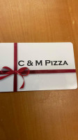 C&m Pizza food