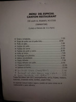 El Canton food