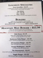 The Front Porch Restaurant And Bar menu