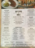 Bitters Bull menu