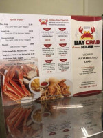 Bay Crab House menu