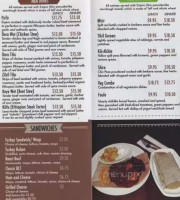 Almaz Cafe menu