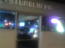 Stumblin Pig inside