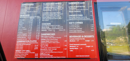 J J Fish Chicken menu