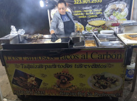 Los Famosos Tacos Al Carbon food