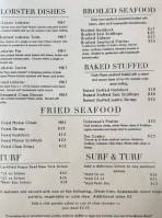 Lobster Trap Express menu