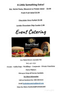 Fresh Takes Deli Catering menu