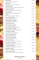 Panini Cafe Catering menu