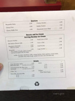 The Laconia Soda Shoppe menu