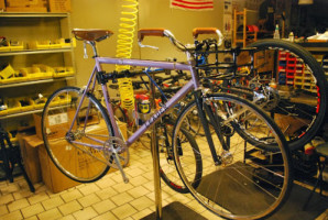 Kayuh Bicycles Cafe outside