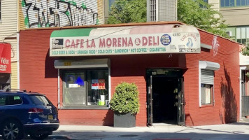 Cafe La Morena outside
