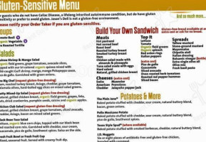 Jason's Deli menu