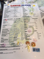 Gabose Korean Japanese Rstrt menu