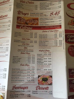 Sabatino's menu