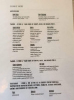 Silvia's Tacos menu