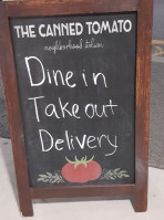 The Canned Tomato menu