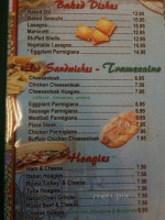 Enzo's Italian Eatery menu