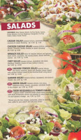 Buck's Pizza menu