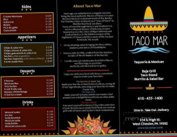 Taco Mar menu