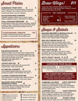 Appalachian Brewing menu