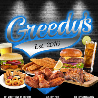 Greedy's food