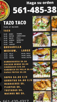 Tazo Taco food