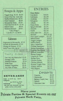 Goodfellas menu