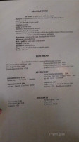 Caballo Negro menu