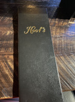 Hoof's Restaurant Bar inside
