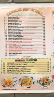 Great Wall menu