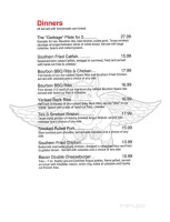 Bourbon Bbq Catering menu