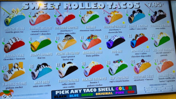 Sweet Rolled Tacos inside