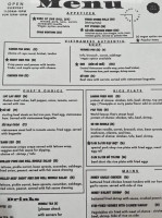 Saigon Rendez Vous menu